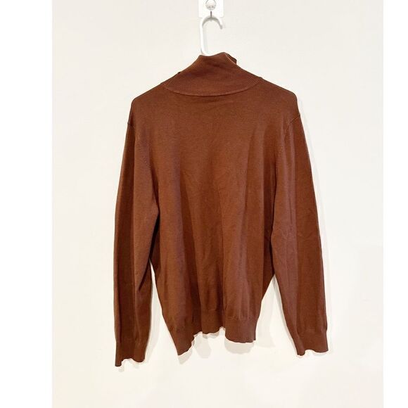 ModCloth charter school brown turtleneck sweater - Picture 2 of 4